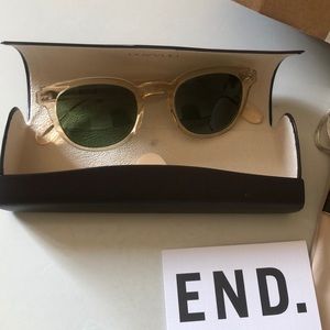 OLIVER PEOPLES Sheldrake Sunglasses NWOT